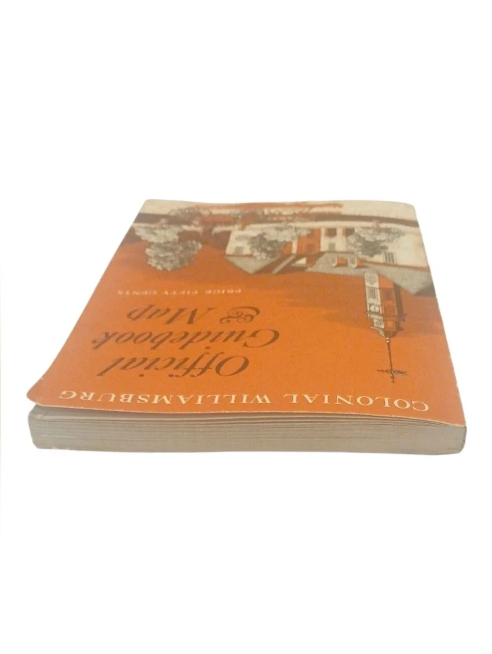 Vintage Official Guidebook & Map | Colonial Williamsburg
